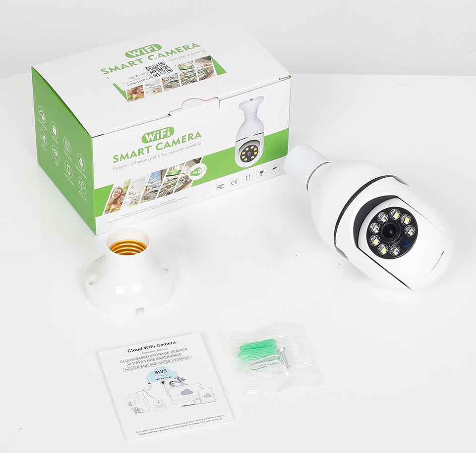 Light Bulb HD Surveillance Camera